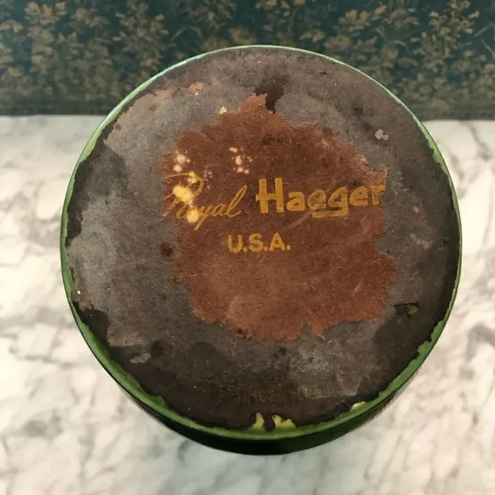Vintage Royal Haeger Green Earth Wrap Vase